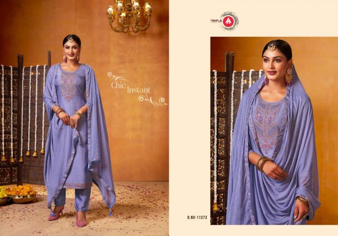 Blizz By Triple Aaa Heavy Designer Soft Silk Dress Material Wholesale Market In Surat
